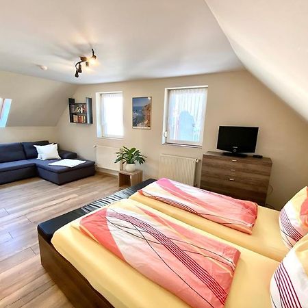 Ferienwohnung Bergblick Jena Buitenkant foto