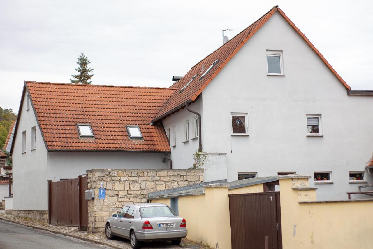 Ferienwohnung Bergblick Jena Buitenkant foto
